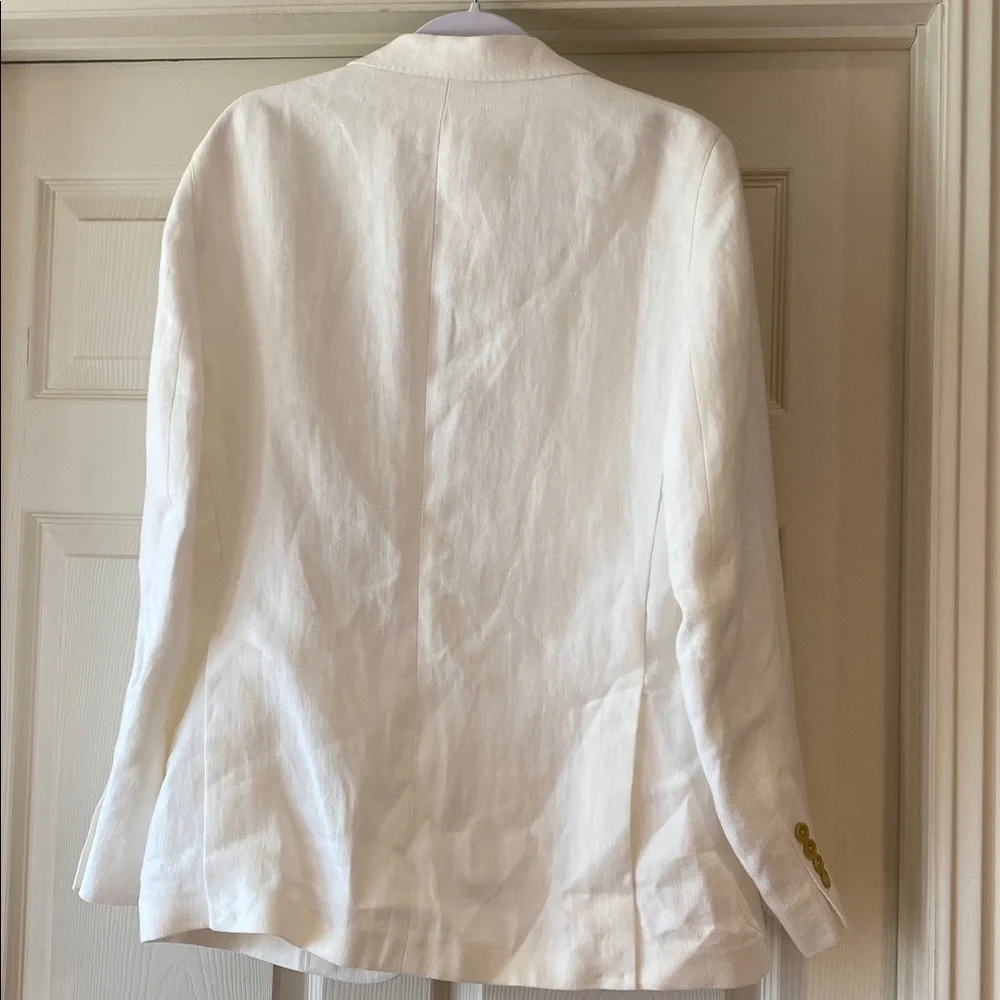 Todd Snyder White Birch Linen Madison Blazer Sz 40S. NWT